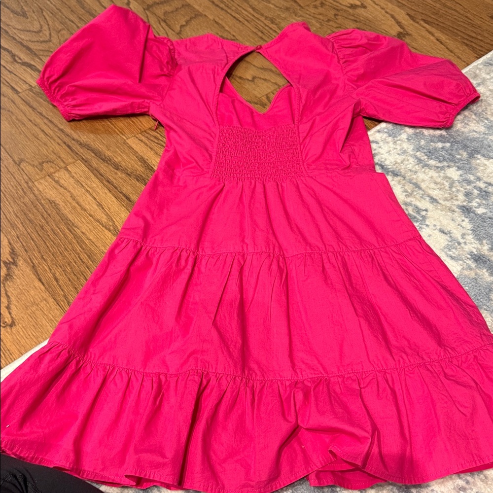 French connection hot pink dress - Picture 4 of 5